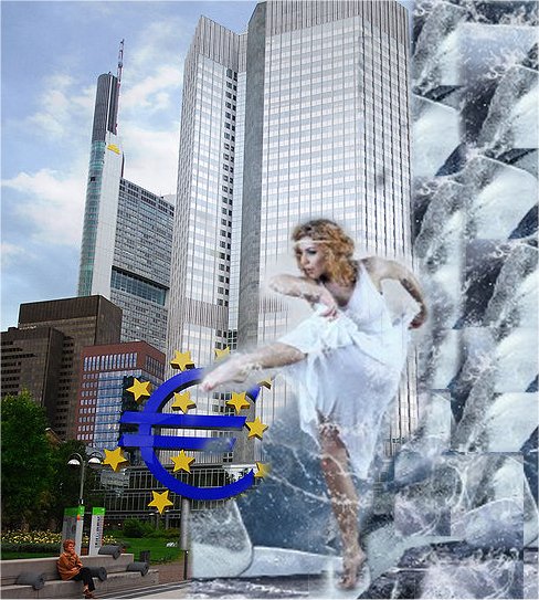 Tanz auf dem EZB Eis