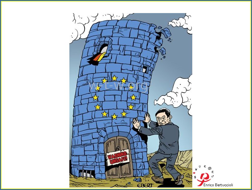 Mario Draghi and the Eurotower