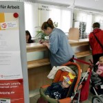 Hartz-IV-Schalter in einer Arbeitsagentur