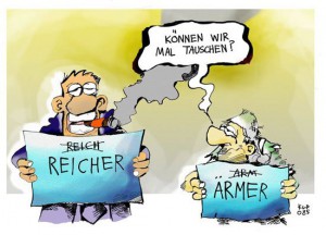 Reichstes 1 Prozent haengt den Rest der Welt ab