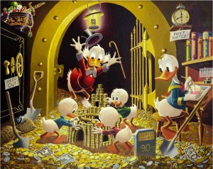 Die Reichsten der Welt horten Bargeld