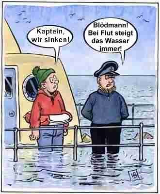 Zu hoch und zu niedrig