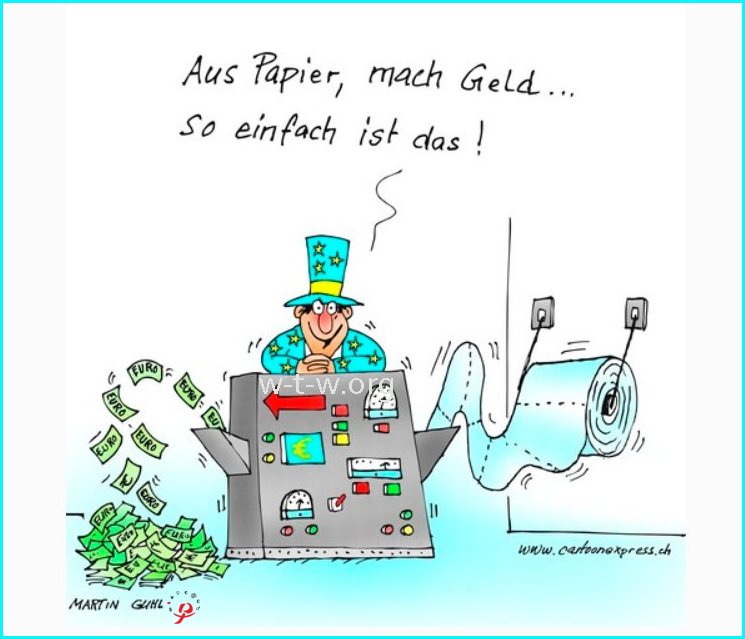 Aus Papier mach Geld