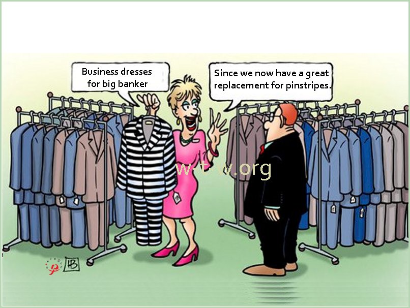 Businesskleidung für Bankster