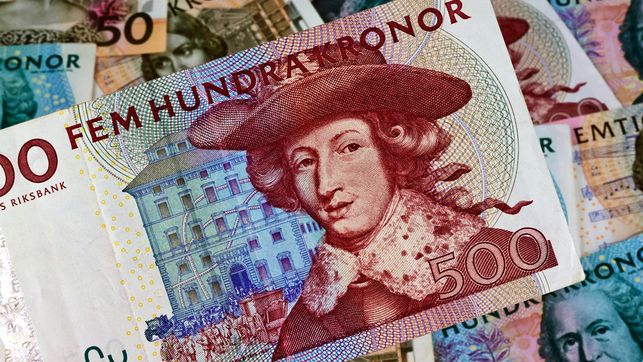  Die schwedische Krone ist auf den schwächsten Stand seit August 2011 gefallen. 
