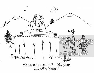 'My asset allocation? 40% 'ying' and 60% 'yang'.'