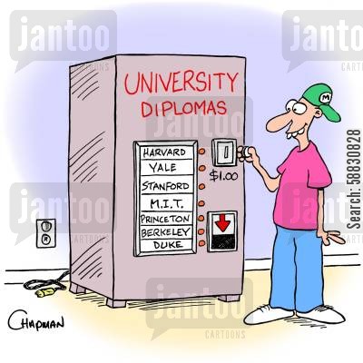 Gefälschte Diplome