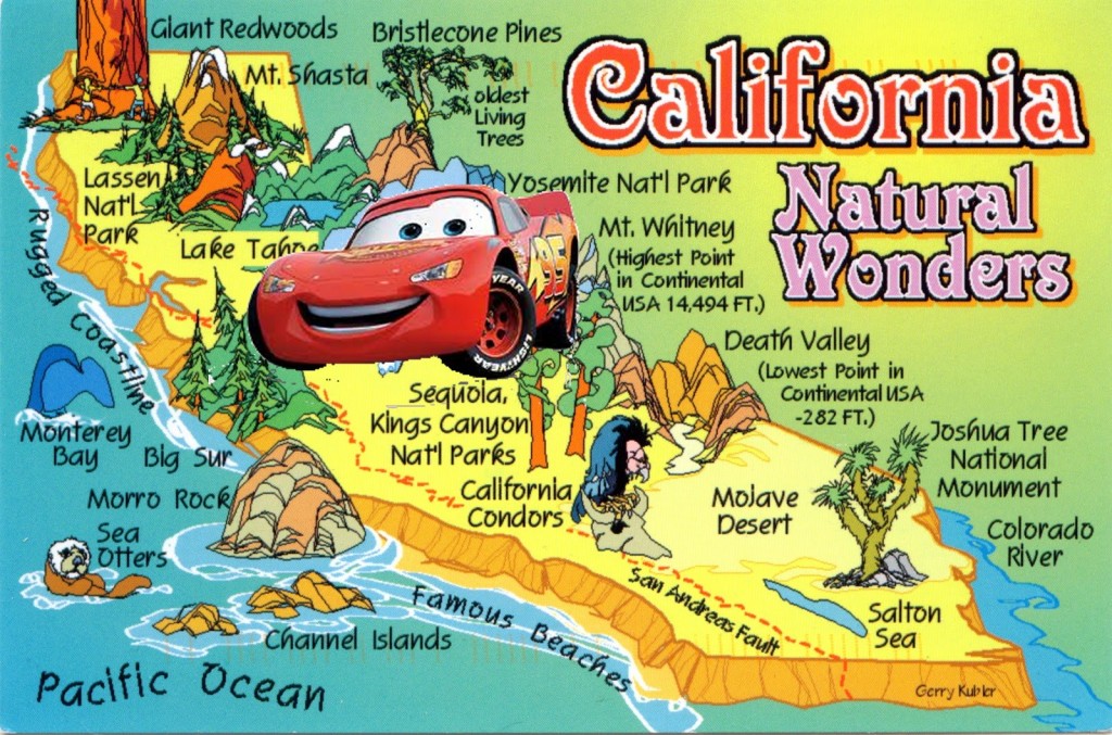 Map of California