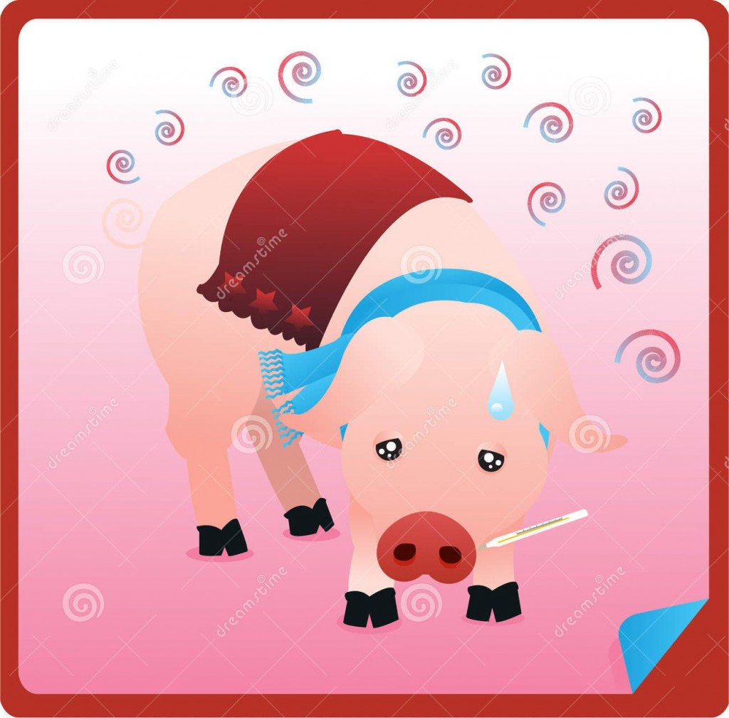 Krankes Spar-Schwein