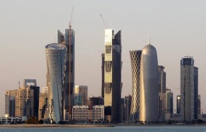 DOHA QATAR SKYLINE