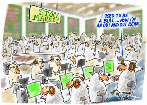Stockmarket Bull turned Bearear