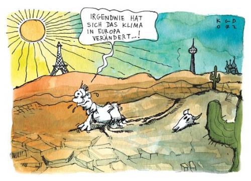 Klimawandel by Kostas Koufogiorgos