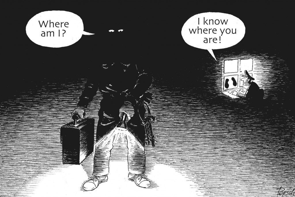 I know where you are