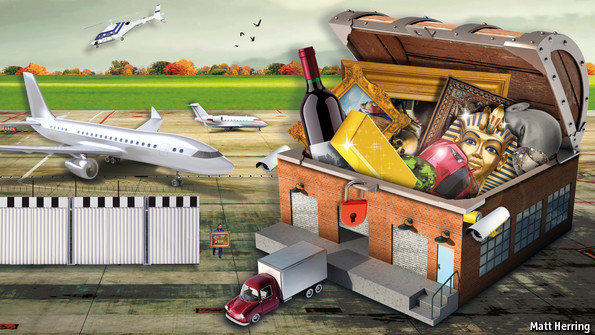Concerning warehouses for the ultra-rich