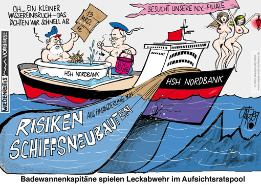 HSH Nordbank Krisenmanagement Regierung
