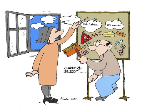 Klappern gehoert zum Handwerk