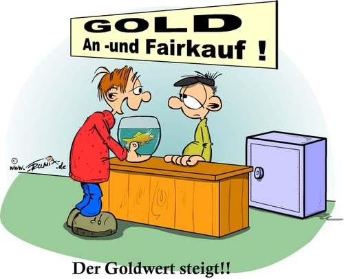 Der Goldwert steigt