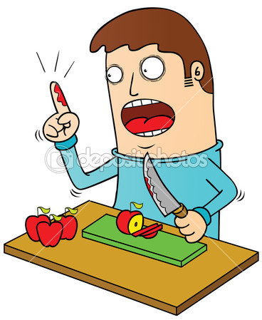 Bleeding-finger