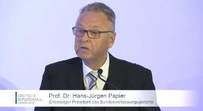 Prof Dr Hans-Juergen Papier