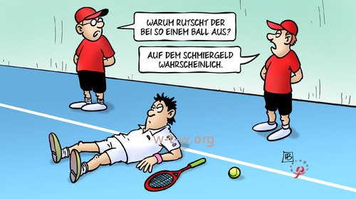 Tennis Manipulationen