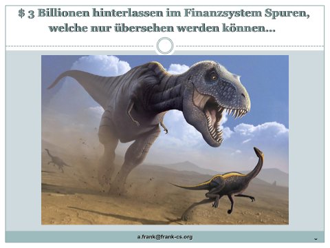 Dinosaurier-Spuren im Finanzsystem