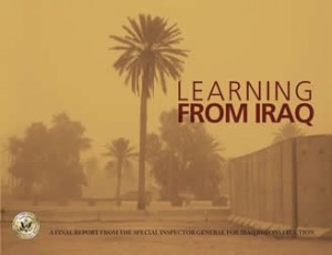 Learning from Iraq