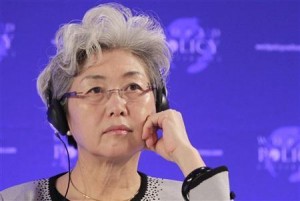 Fu, China's Vice Foreign Minister, attends the World Policy Conference in Vienna