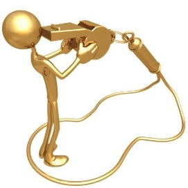 Whistleblowers of the World Unite.  You Have Nothing to Lose But Your Whistle