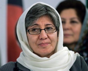 Corruption fighter, Afghan woman