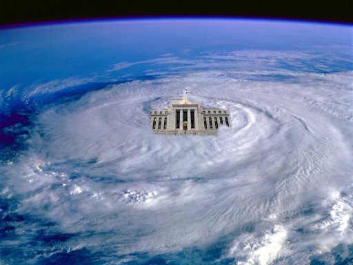 Federal Reserve is in the eye of the storm