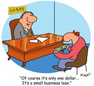 Small Business Loans Up