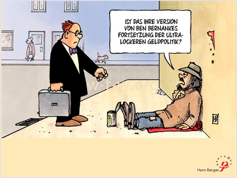 Lockere Geldpolitik-HarmB