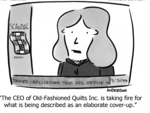 Women CEOs Fall Off the Glass Cliff