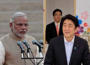 Modi and Abe