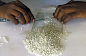 Sorting Diamonds
