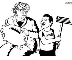 Merkel and Tsipras