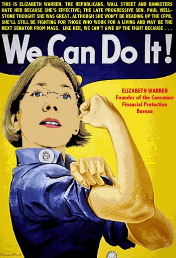 Warren Takes Off Her Gloves