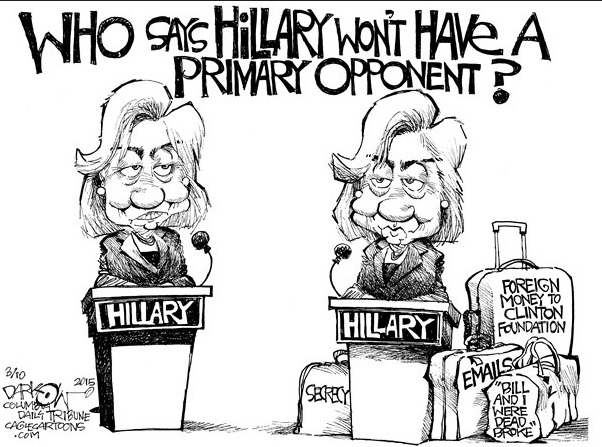 Hillary v Hillary?