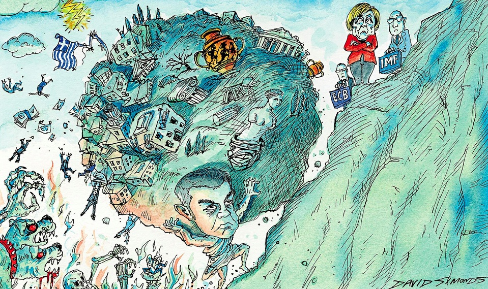 Merkel and Tsipras