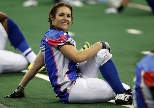 Jennifer Welter football coach