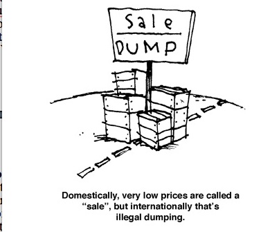 Dumping Steel