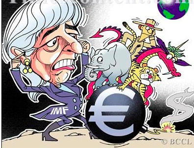 Christine Lagarde Gives Thumbs Down to World Economy