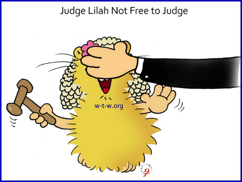 Judge Lilah Not Free to Judge.